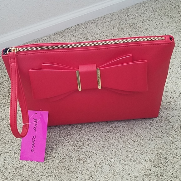 Betsey Johnson Handbags - LAST CHANCE Betsey Johnson wristlet/cosmetic bag